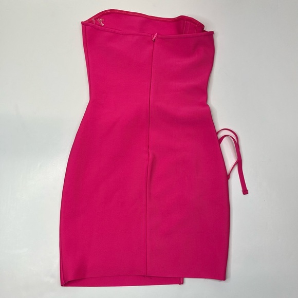 Revolve H:ours Aimee strapless mini dress pink - Small - Picture 7 of 12